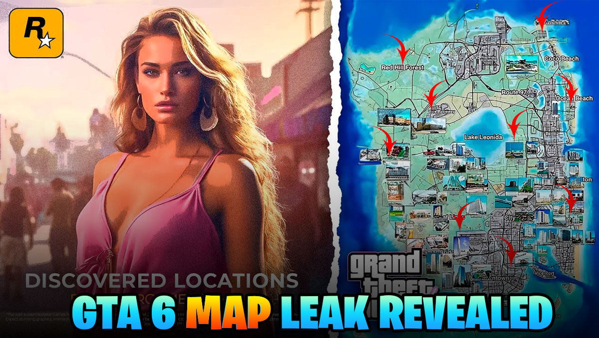 Exclusive: GTA 6 Map Leak Revealed - Get a Sneak Peek Now! - Gamions